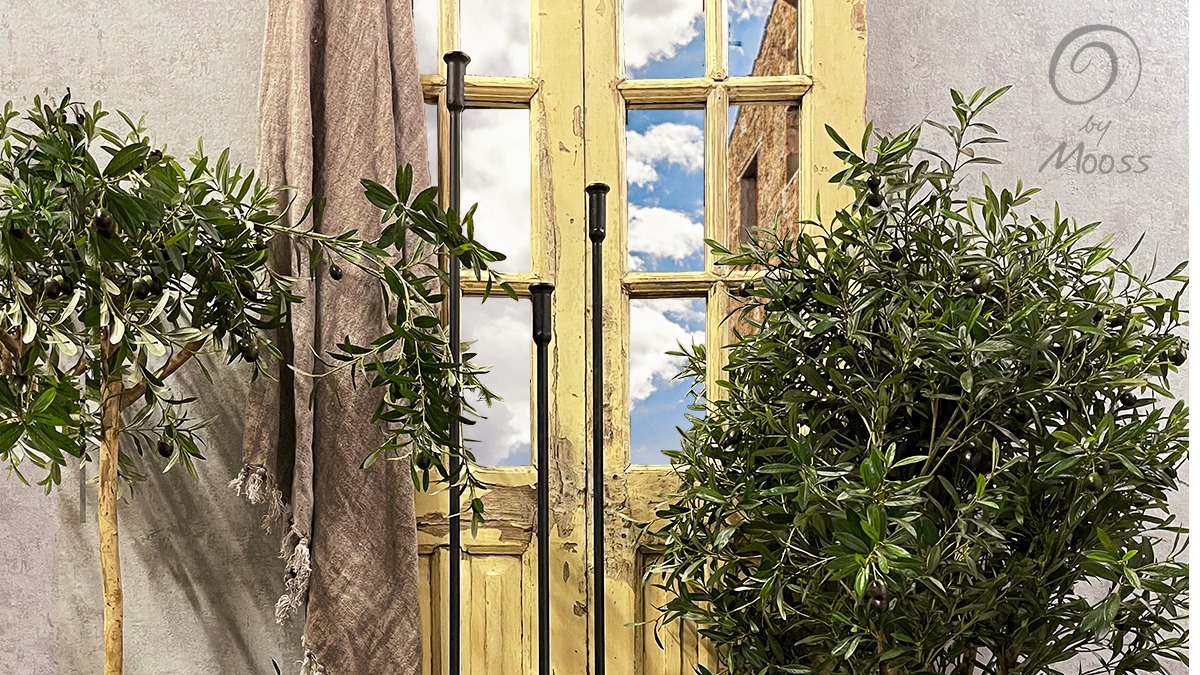 Floor candle holders black / 8874 8875 8876