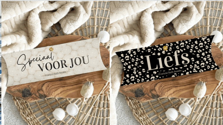 “Gondola boxes filled with bath bombs”