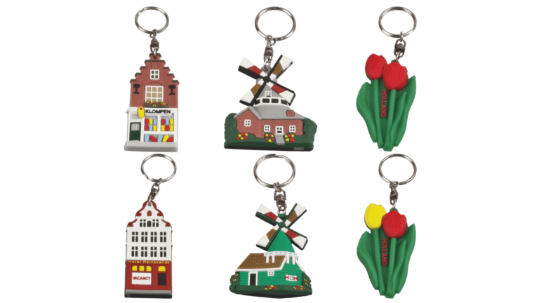 Hollandse Eye-catchers als Keychain