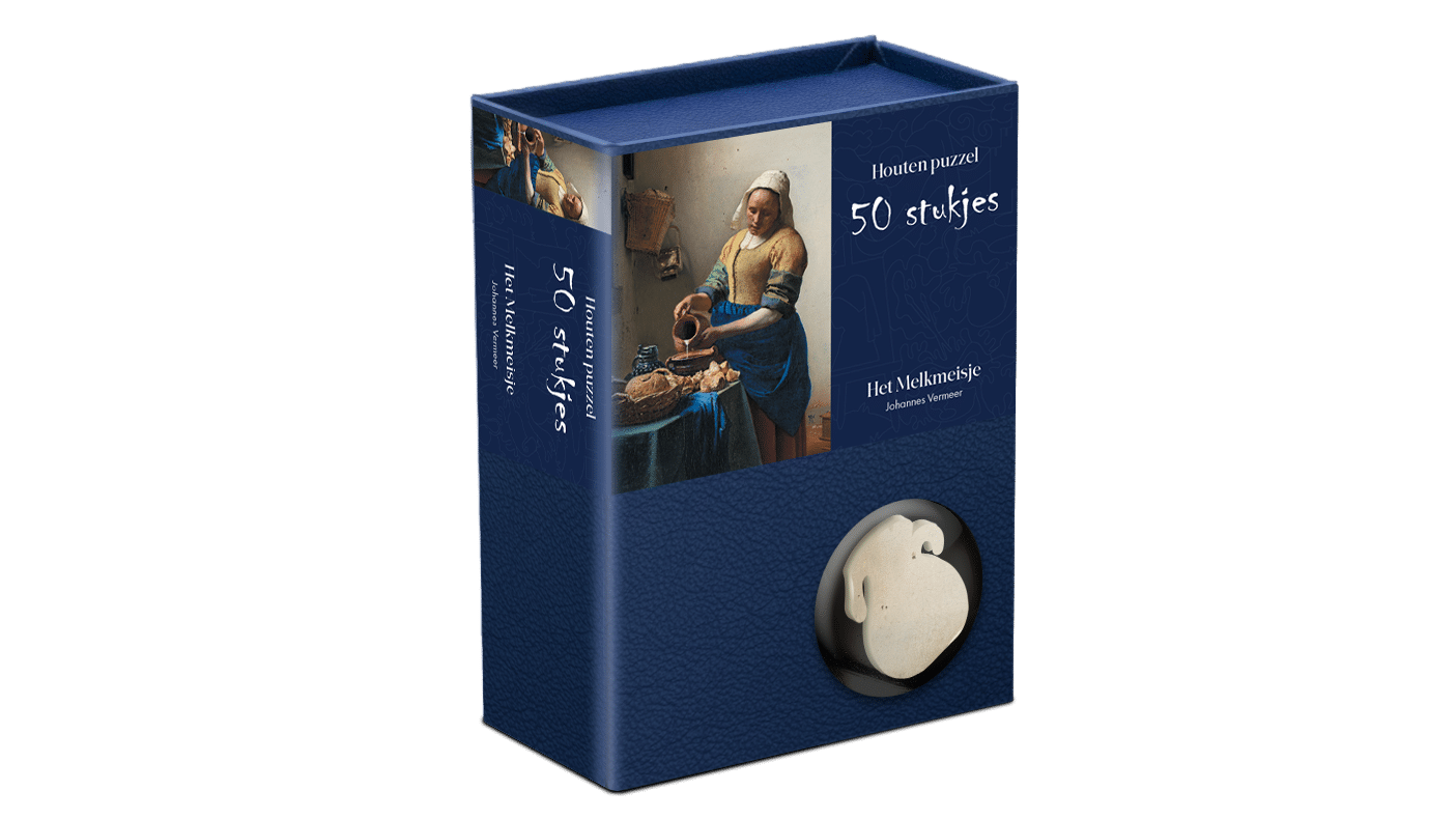 Houten puzzels in gift box