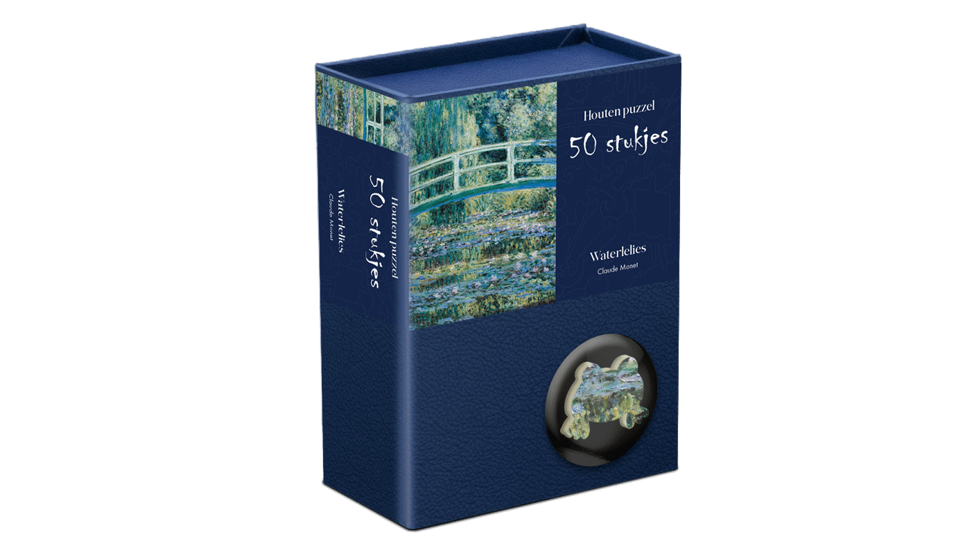 Houten puzzels in gift box