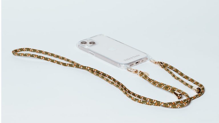 Multi Colorful Phone Cord | Multi Purple