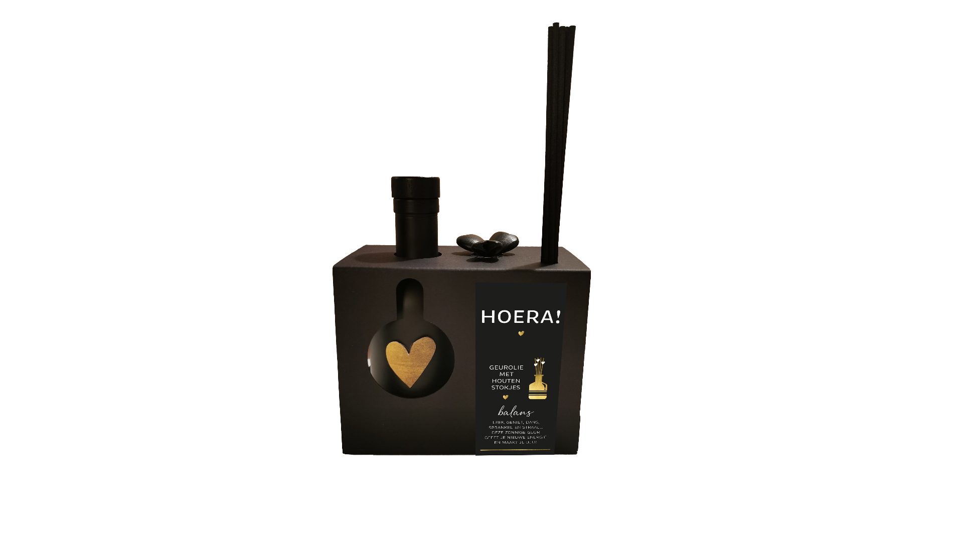 FRAGRANCE FOR HOME – FRAGRANCE OIL WITH WOODEN STICKS – BLACK EDITION