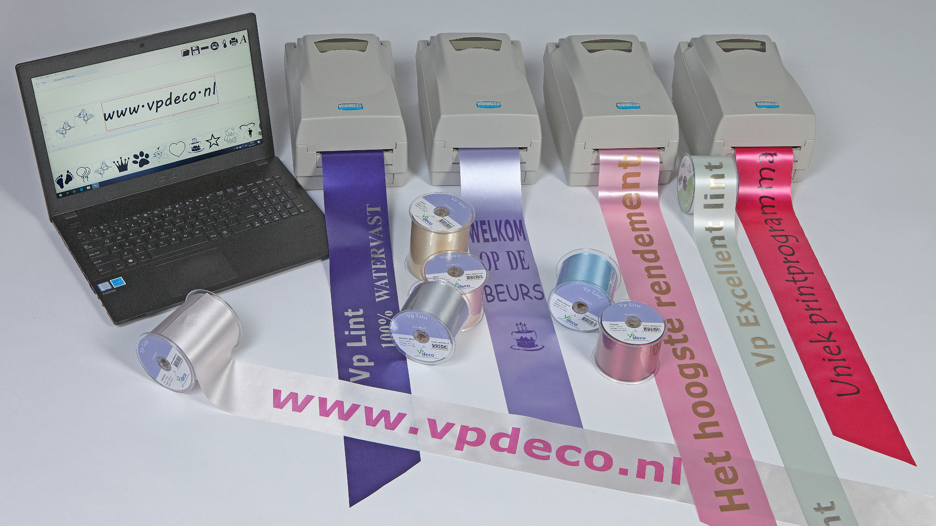 Lintenprinter 215TT, Vp Lint, Vp Excellent Lint, Vp Eco Lint. Greenleaf Ribbon