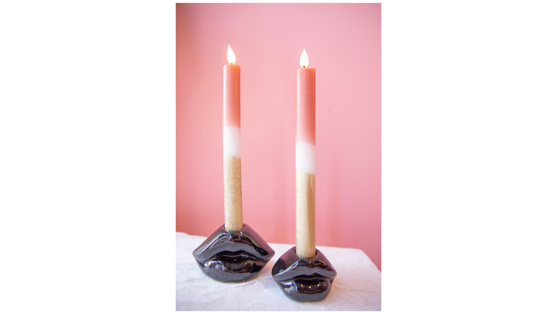 LED candle (real wax), inclusief timer