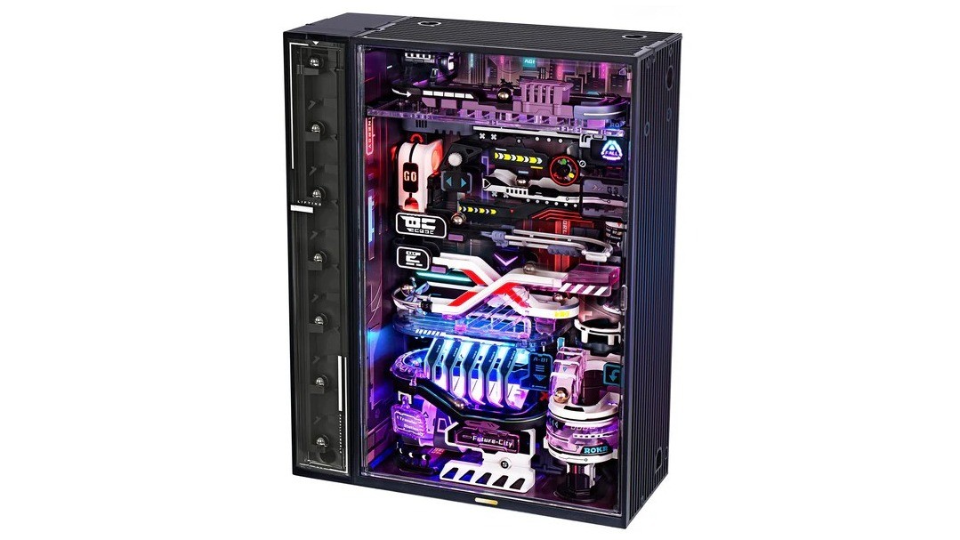 3D DIY Houten Modelbouwpakket Marble Run, The Future City, MR02S