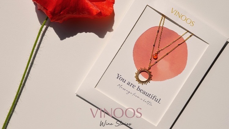 VINOOS: Wine Jewelry Colors of Wine