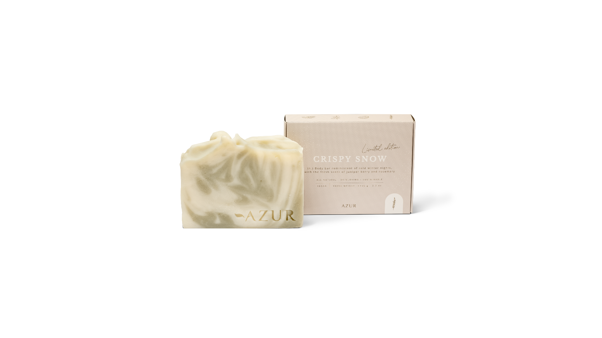 CRISPY SNOW | christmas body bar