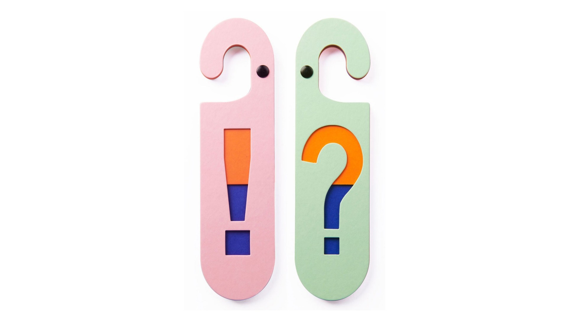 Deurhanger PUKI WUKI – ! / ?