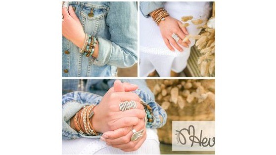 PuuR. Semi-precious stones, leather, and inspiration from nature characterize this jewelry line.