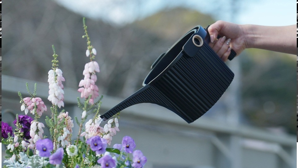 Hachiman Garden Beetle Watering can – 1.5Ltr – Black