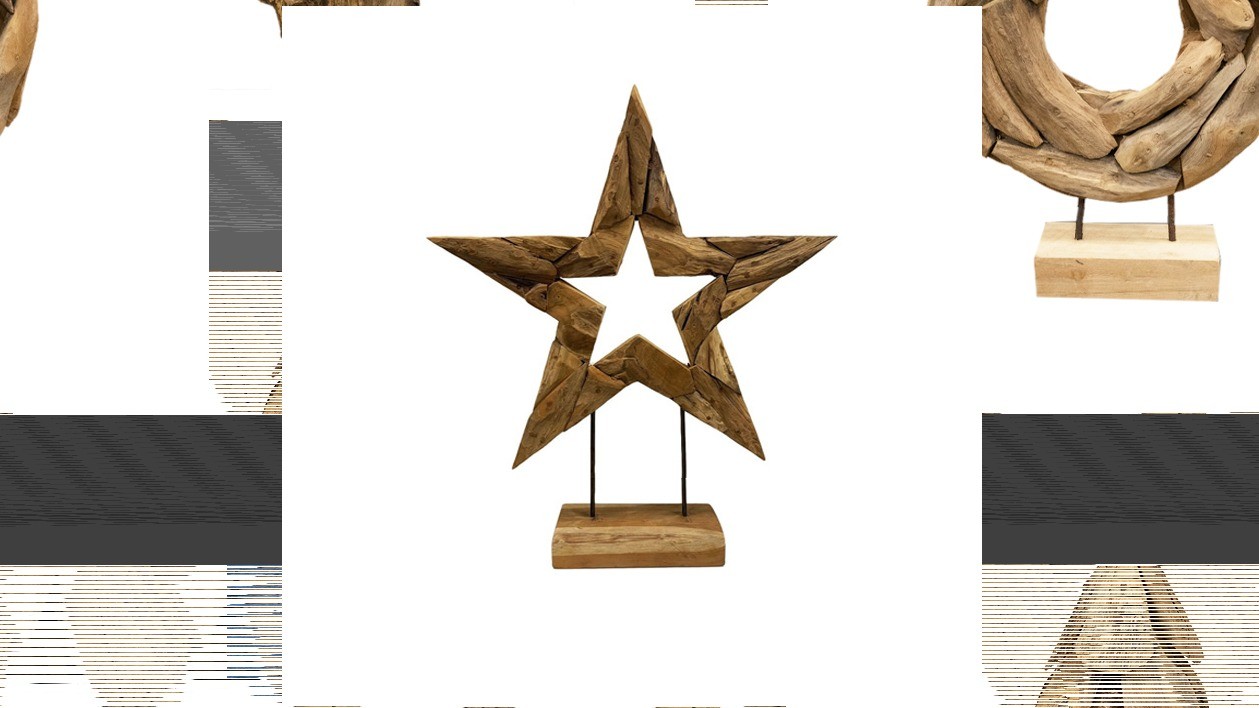 Houten ster open | M