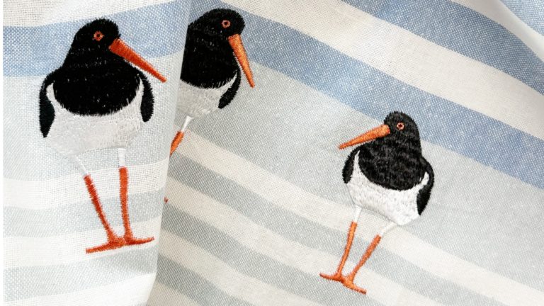 Tea towel – Mare Austernfischer