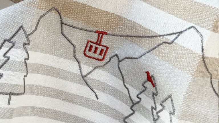 Tea towel – Landlust Berglandschaft