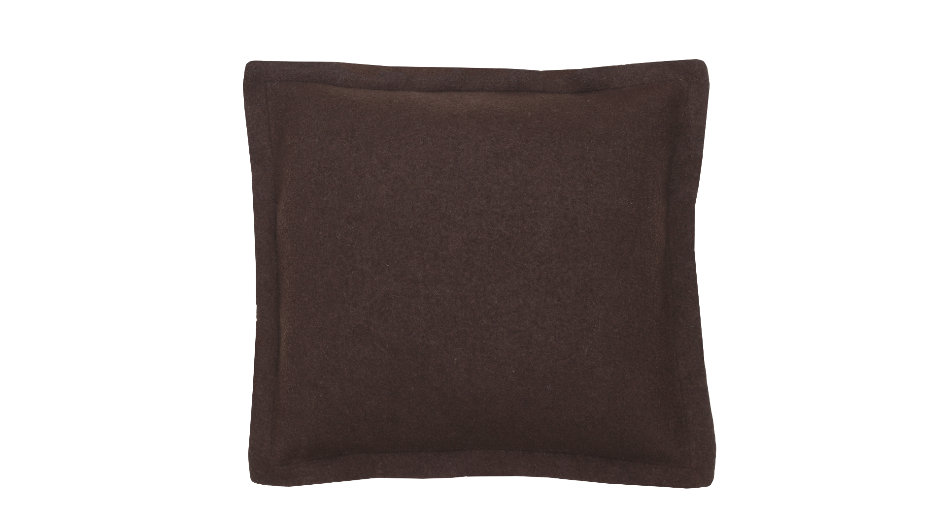 Kussen gekookte wol dark chocolate