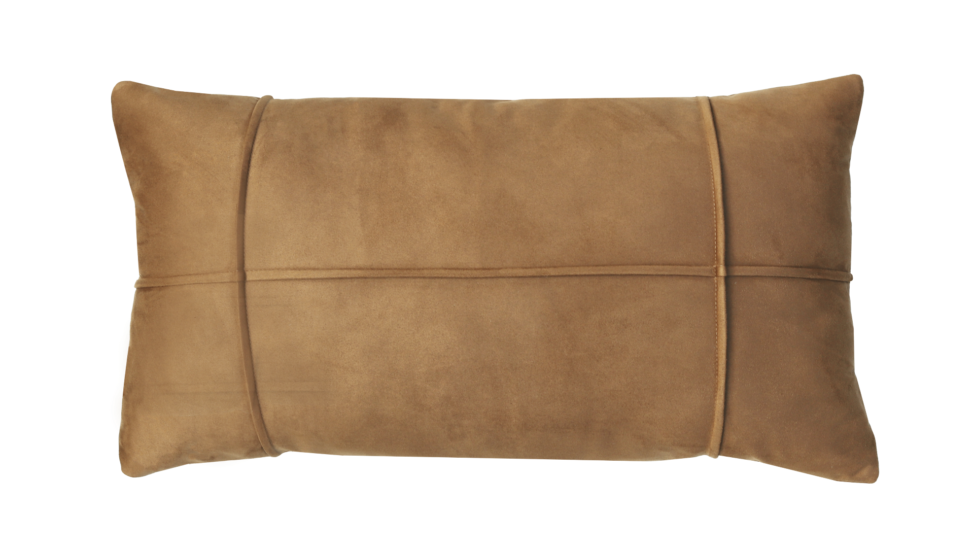 Kussen ruit suède mocha mousse