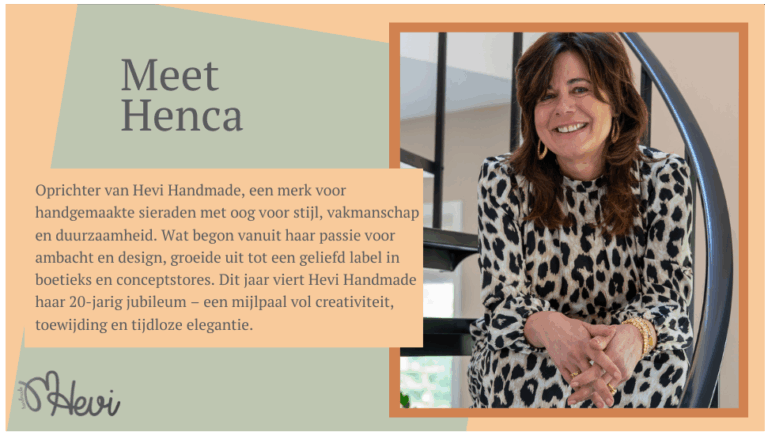 Meet Henca, oprichter van Hevi Handmade