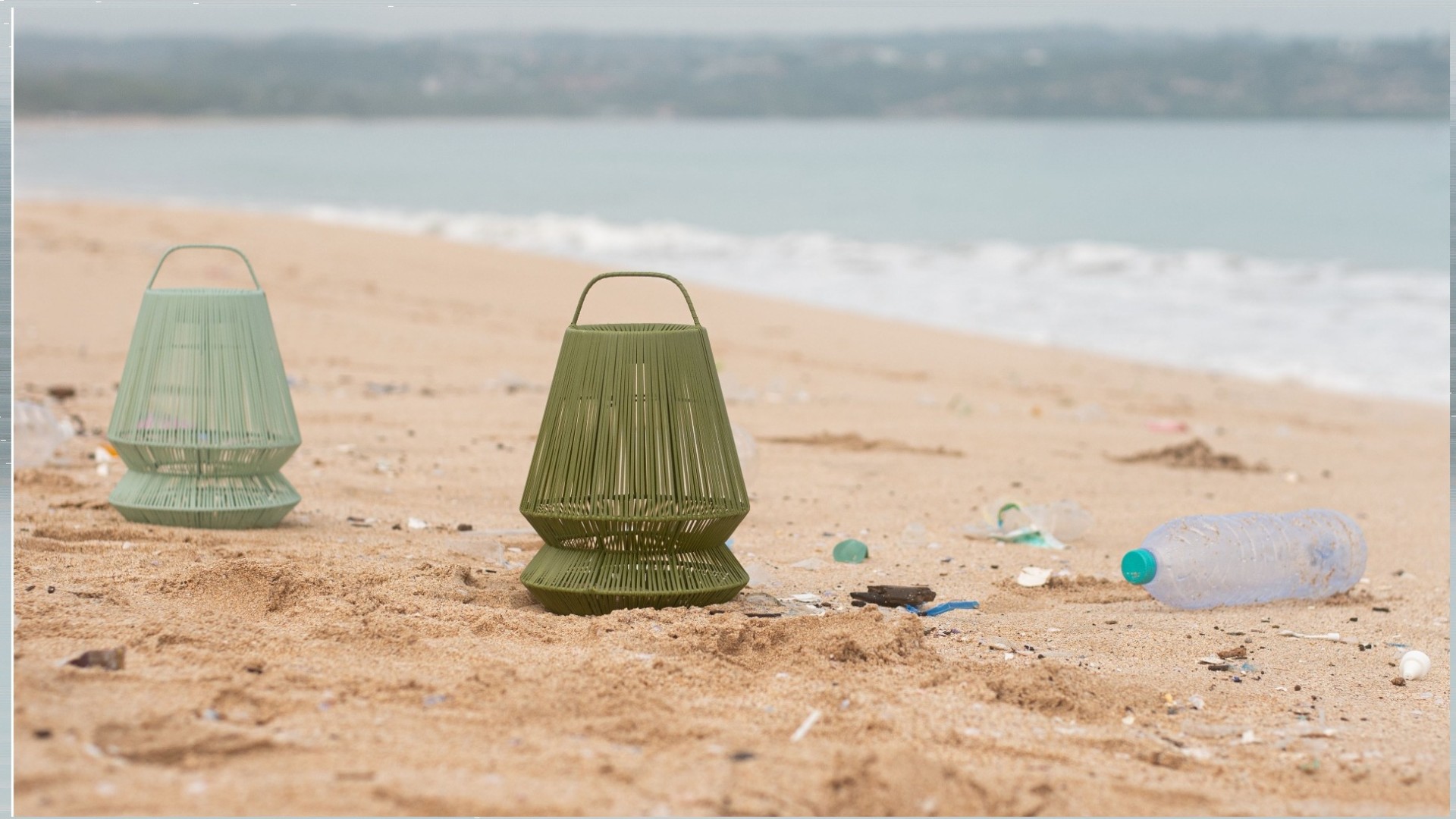 Draagbare Gerecyclede Plastic Lampion Carry-on