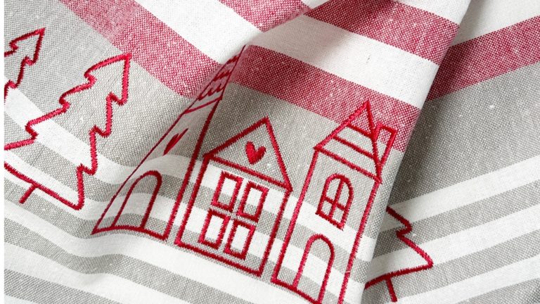 Tea towel – Christmas Stadt