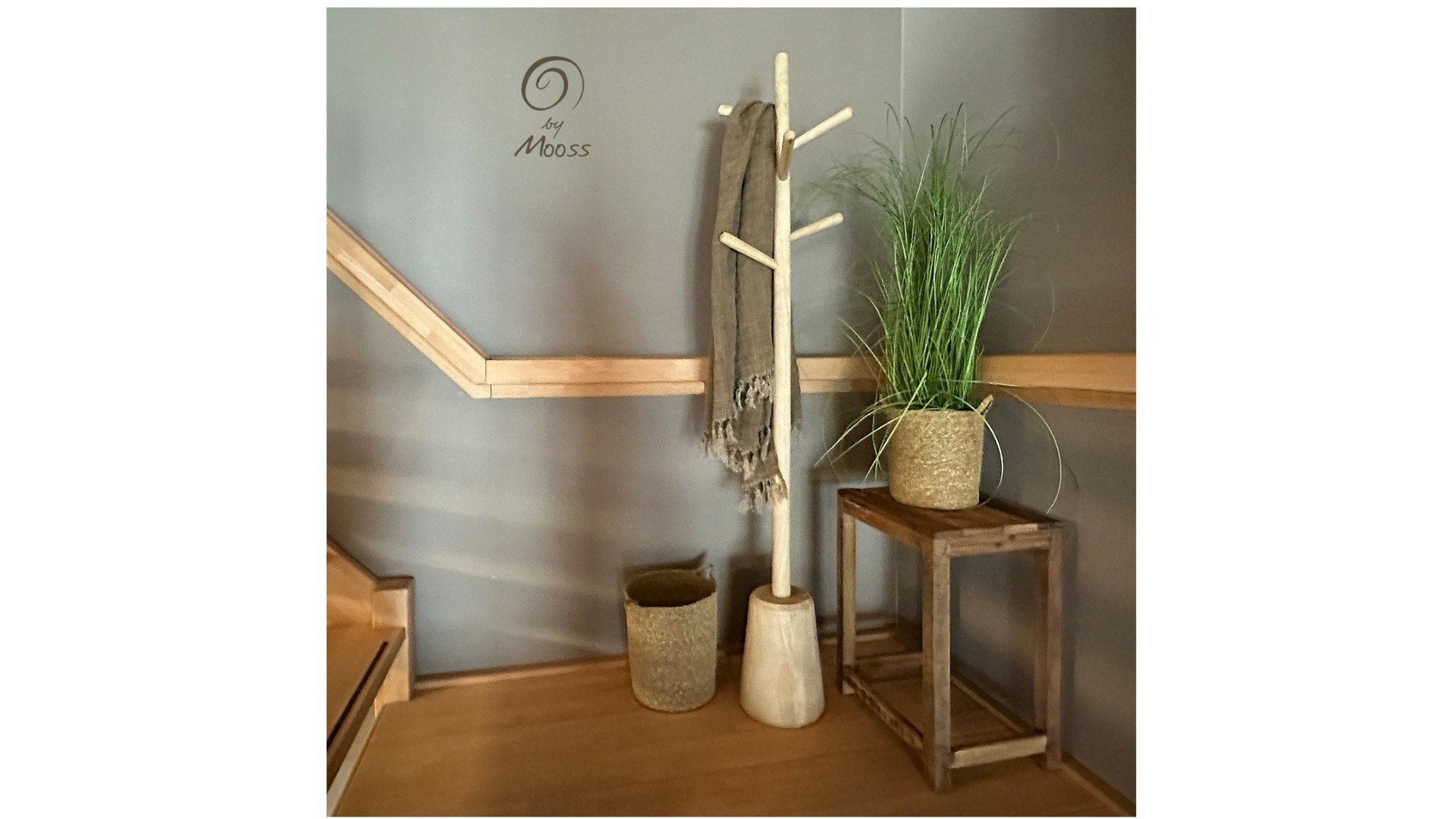 Houten kapstok 172 cm / 2517