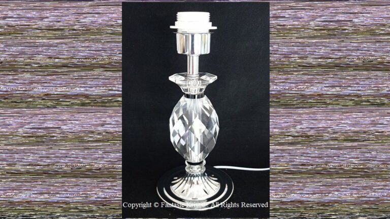 Lampenvoet kristal