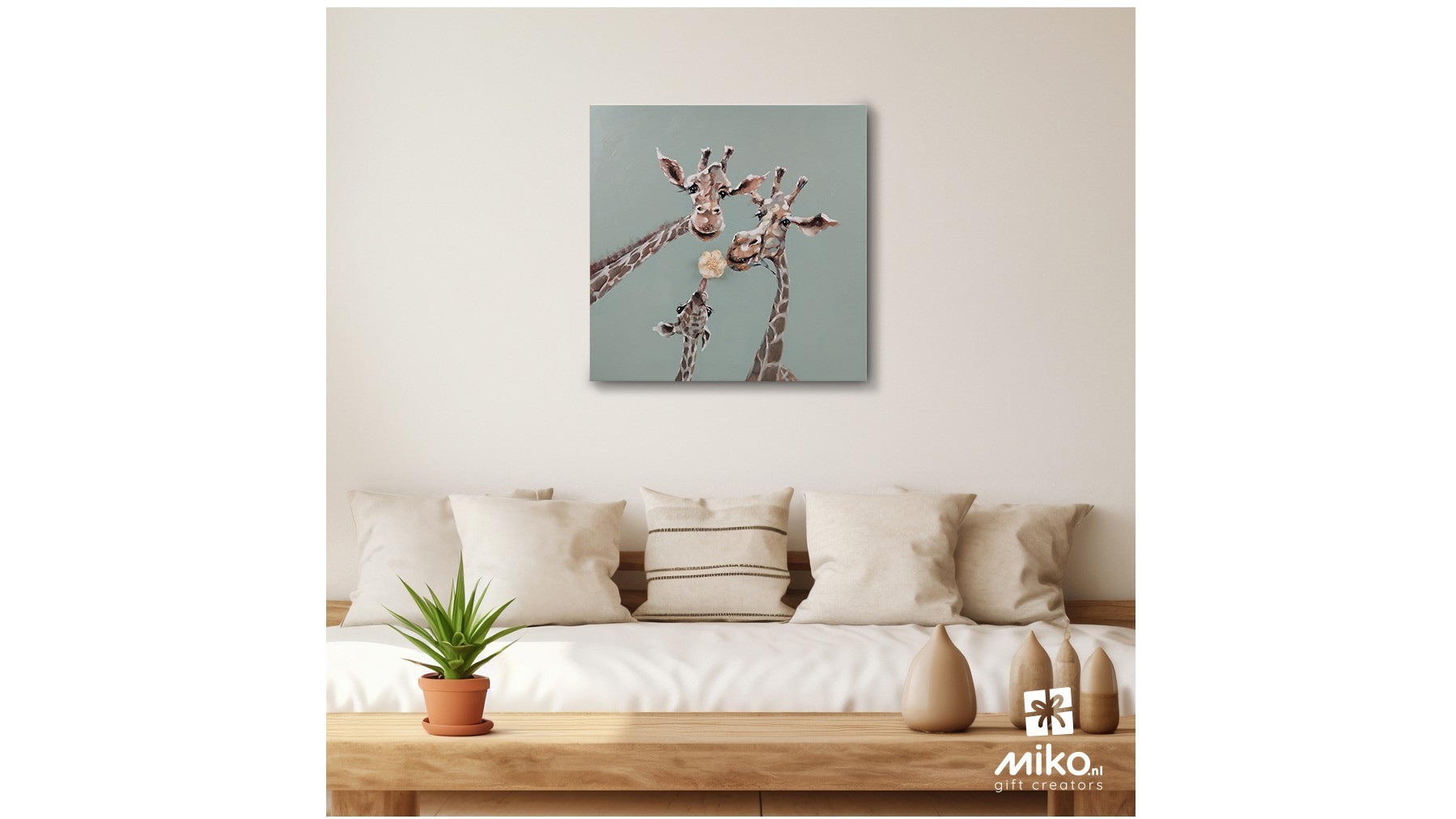 Giraffe family