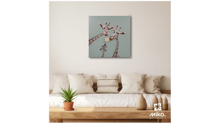 Giraffe family