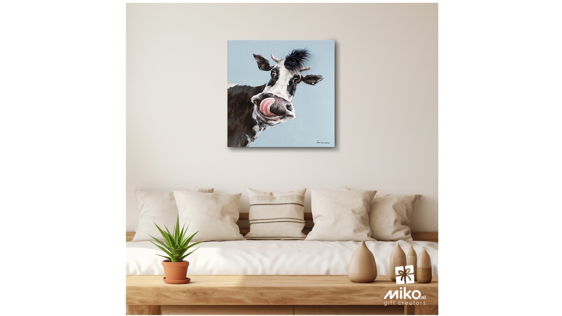 Artistic Cow