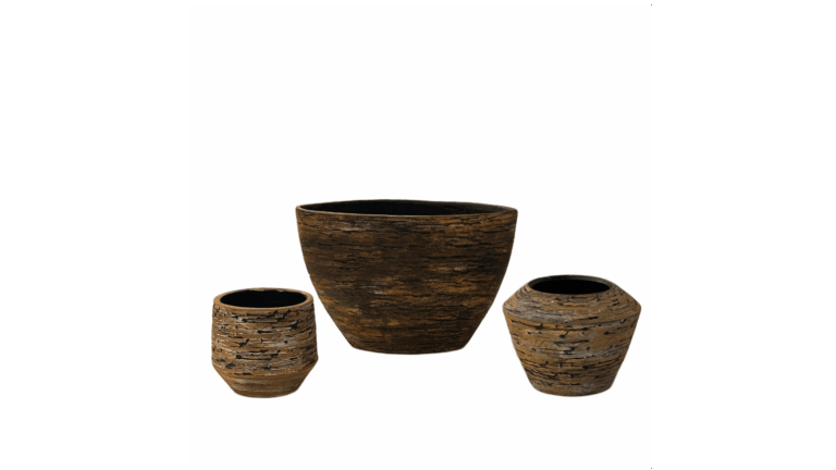 Ceramic flowerpots