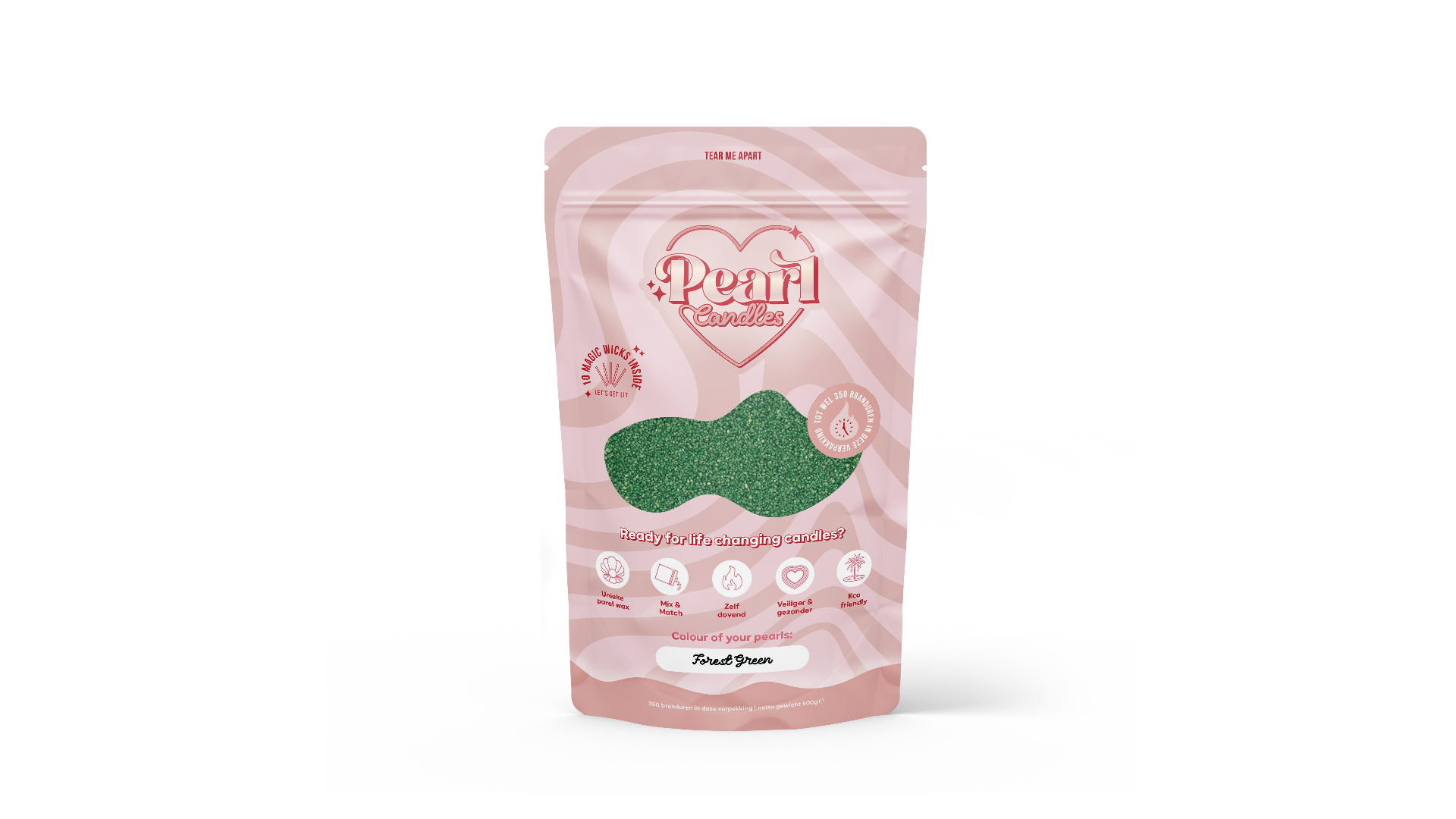 Forest Green | Pearl Candles