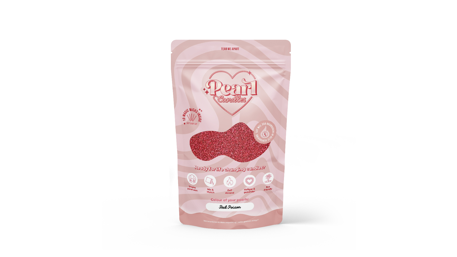 Red Poison | Pearl Candles