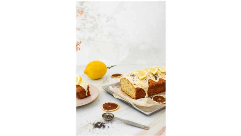 Pineut Lemon Poppy Cake