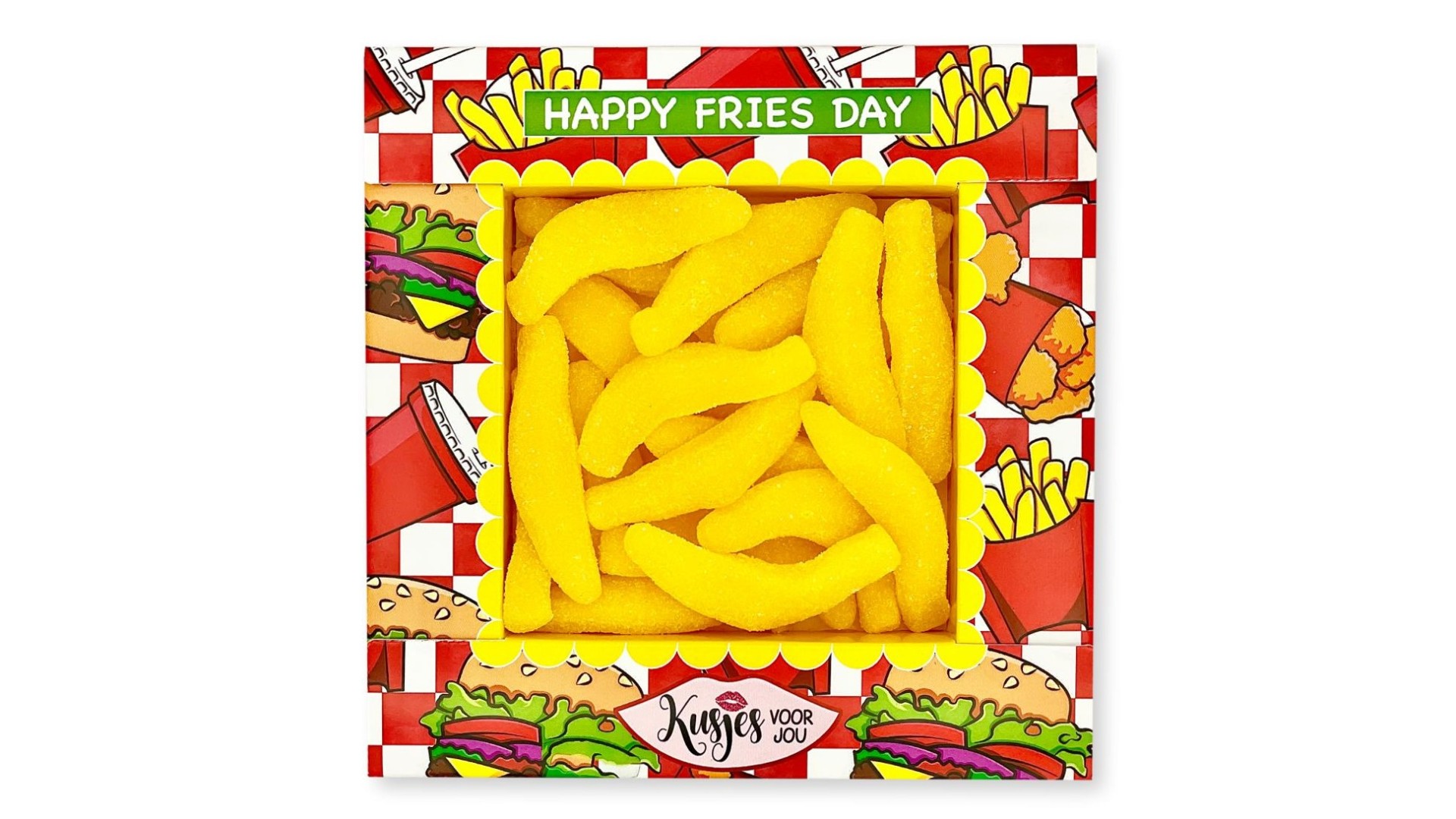 Happy Fries Day Snoep Cadeaubox