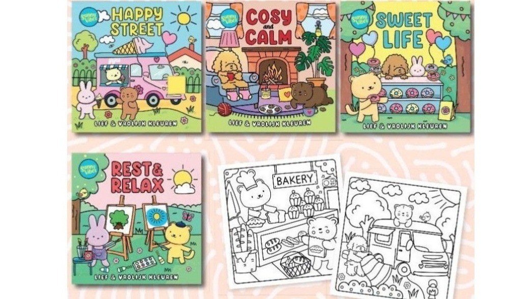 Sunny vibes Cosy colouring