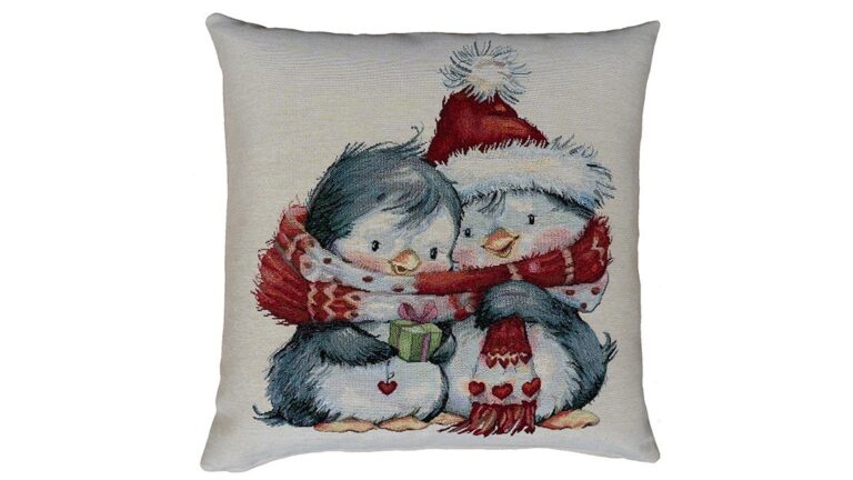 Kerst – Kussenhoes – Pinquins