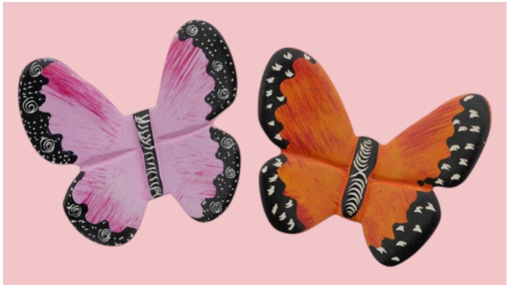 “Vlinder” Speksteen