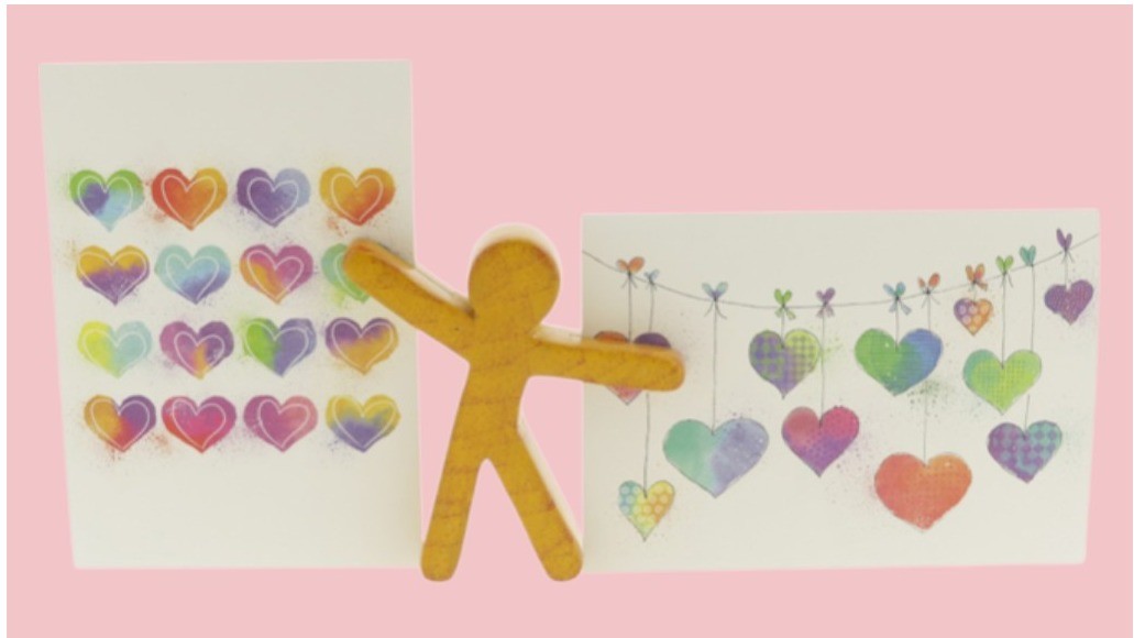 “Kaarthouder” Speksteen