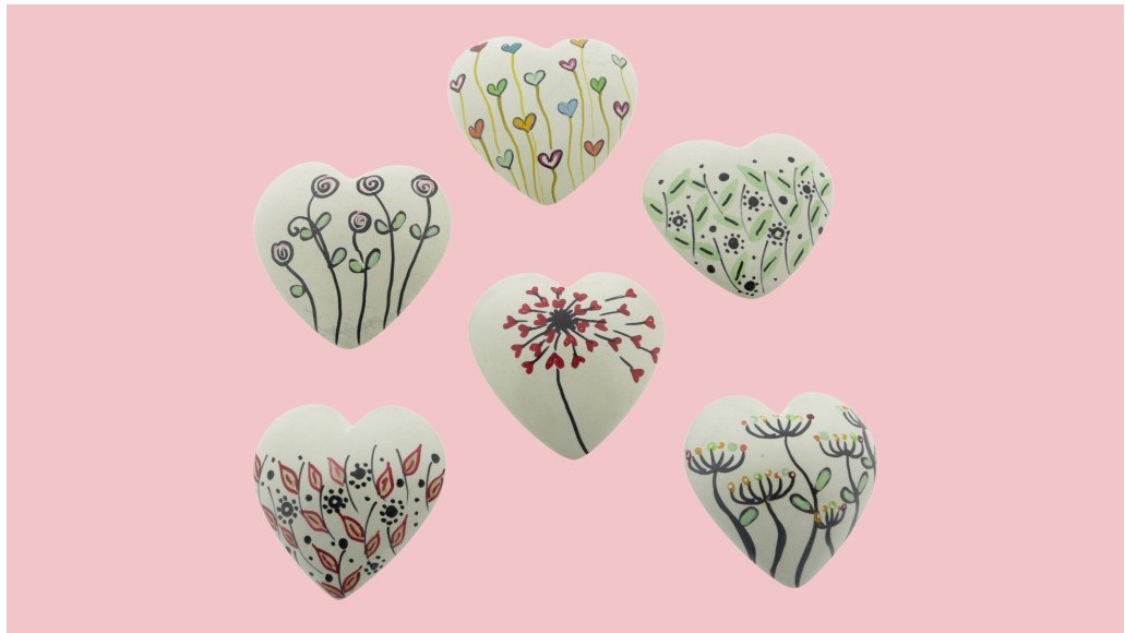 “Hart Bloem Design” Speksteen