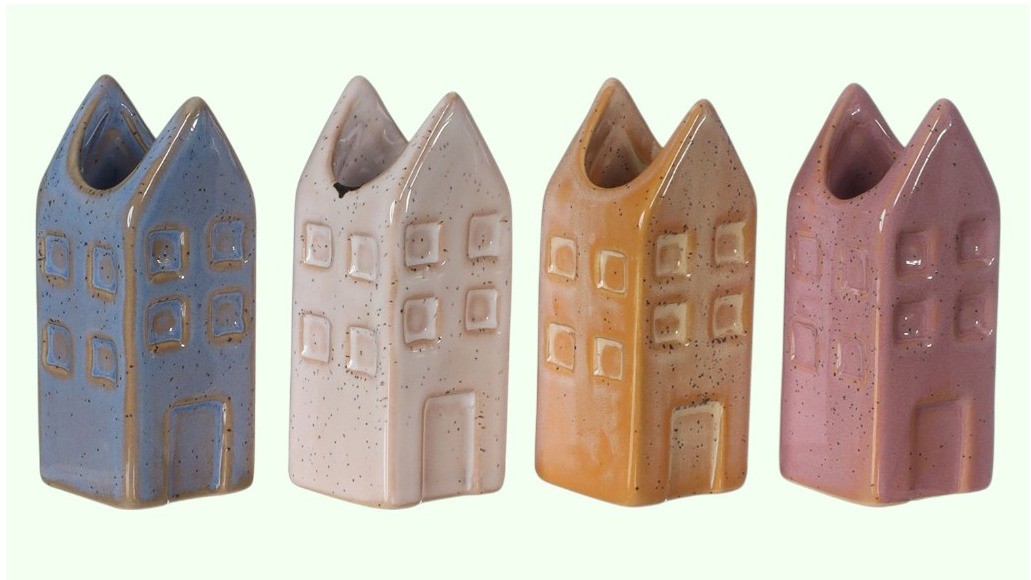 “Huisje Amsterdam” Bloemvaas