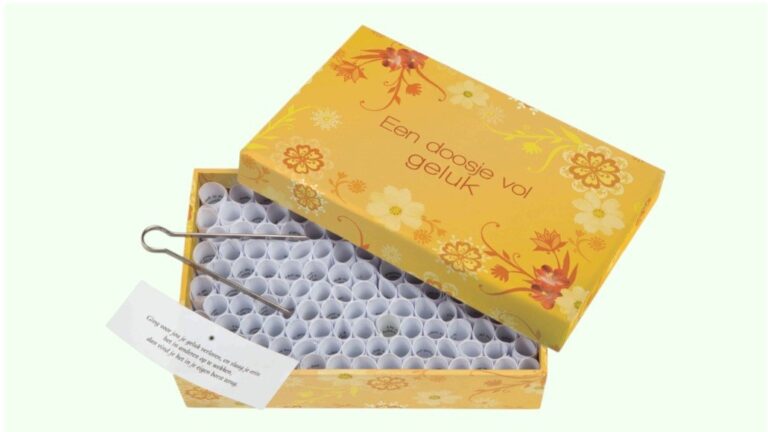 “Geluk” een doosje vol