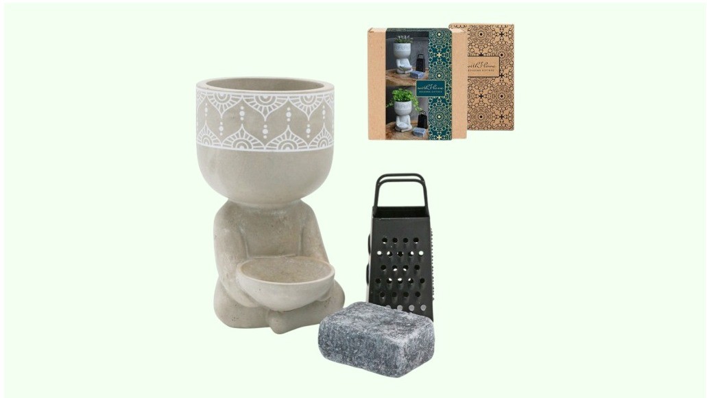 “Boeddha grijs” Giftbox