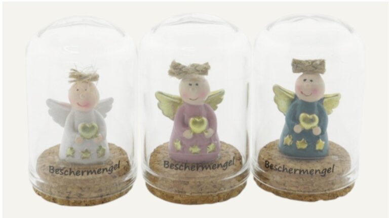 “Beschermengel kleur” in stolpje