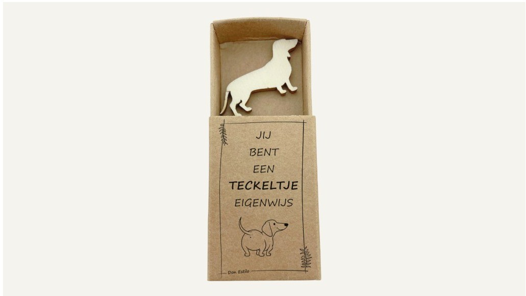 “Teckel” Wensdoosje