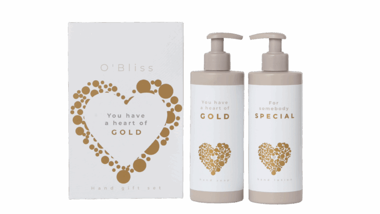 Hand giftset – heart of gold