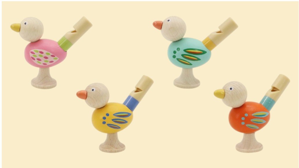 “Vogelfluit” Houten fluitjes