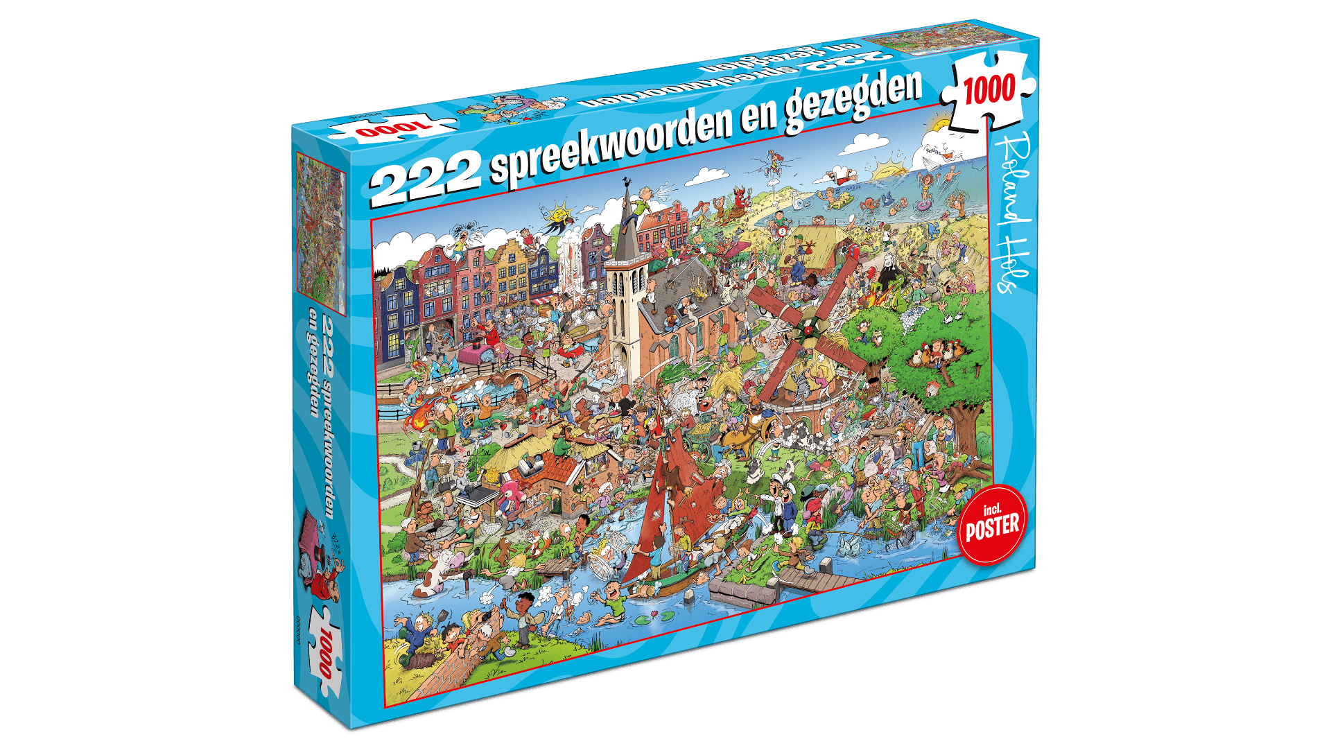 222 Spreekwoorden en Gezegden puzzel (1000)