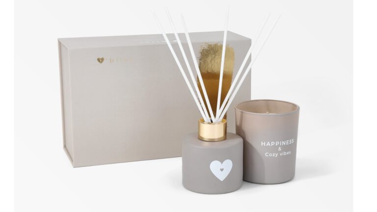 Candle & diffuser giftset – Happiness