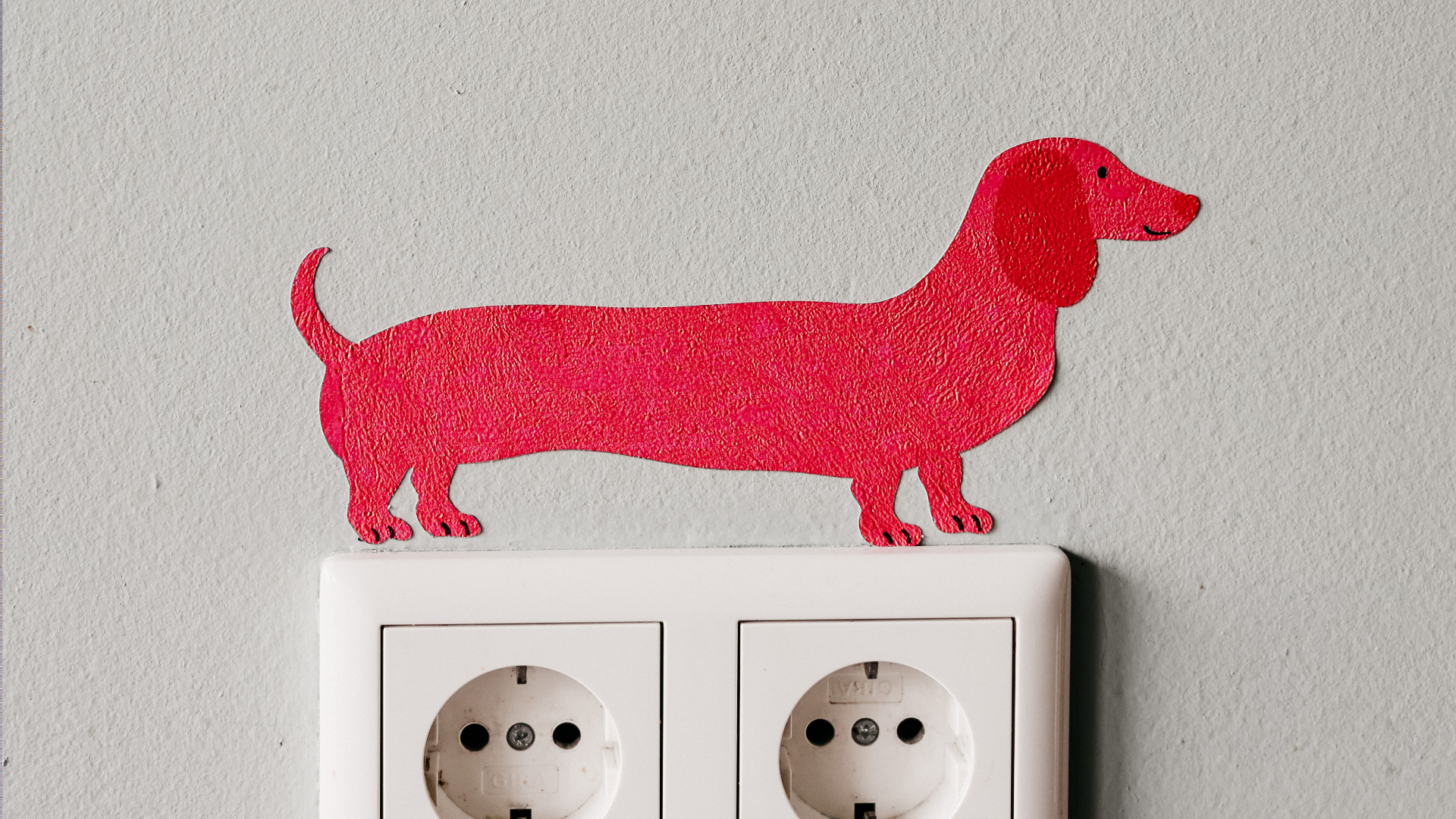 Sticky Dog (muursticker