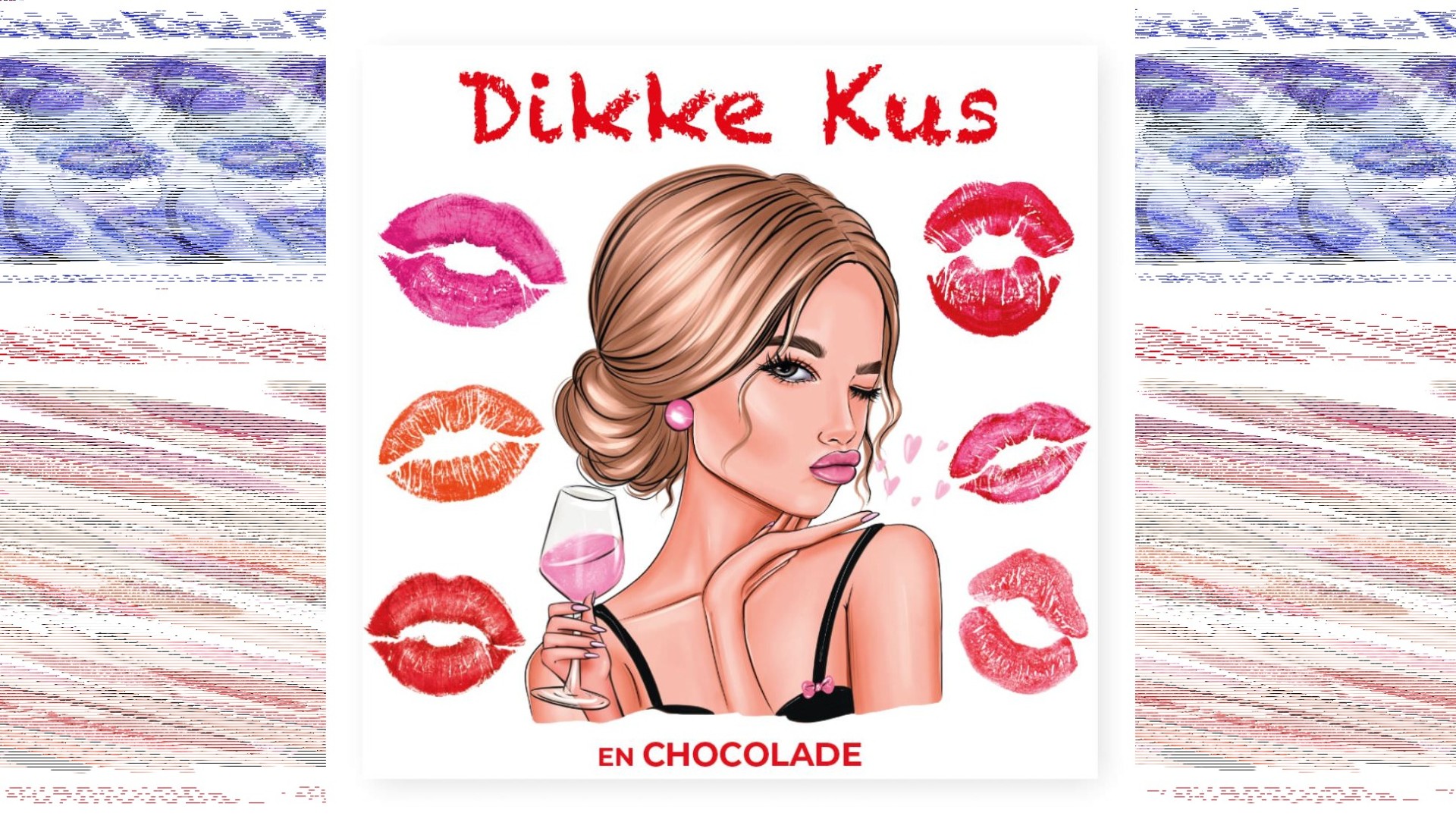 Chocolade Kaart Dikke Kus