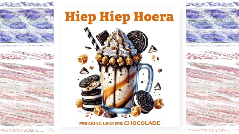 Chocolade Kaart Hiep Hiep Hoera